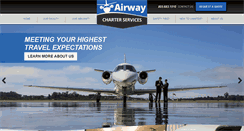 Desktop Screenshot of airwaycharterservices.com